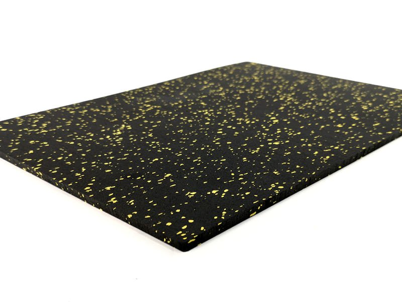 An engineer inspecting a subfloor with measurement tools